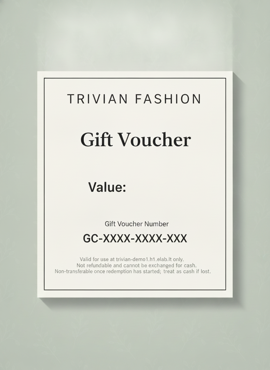 Gift Card Voucher