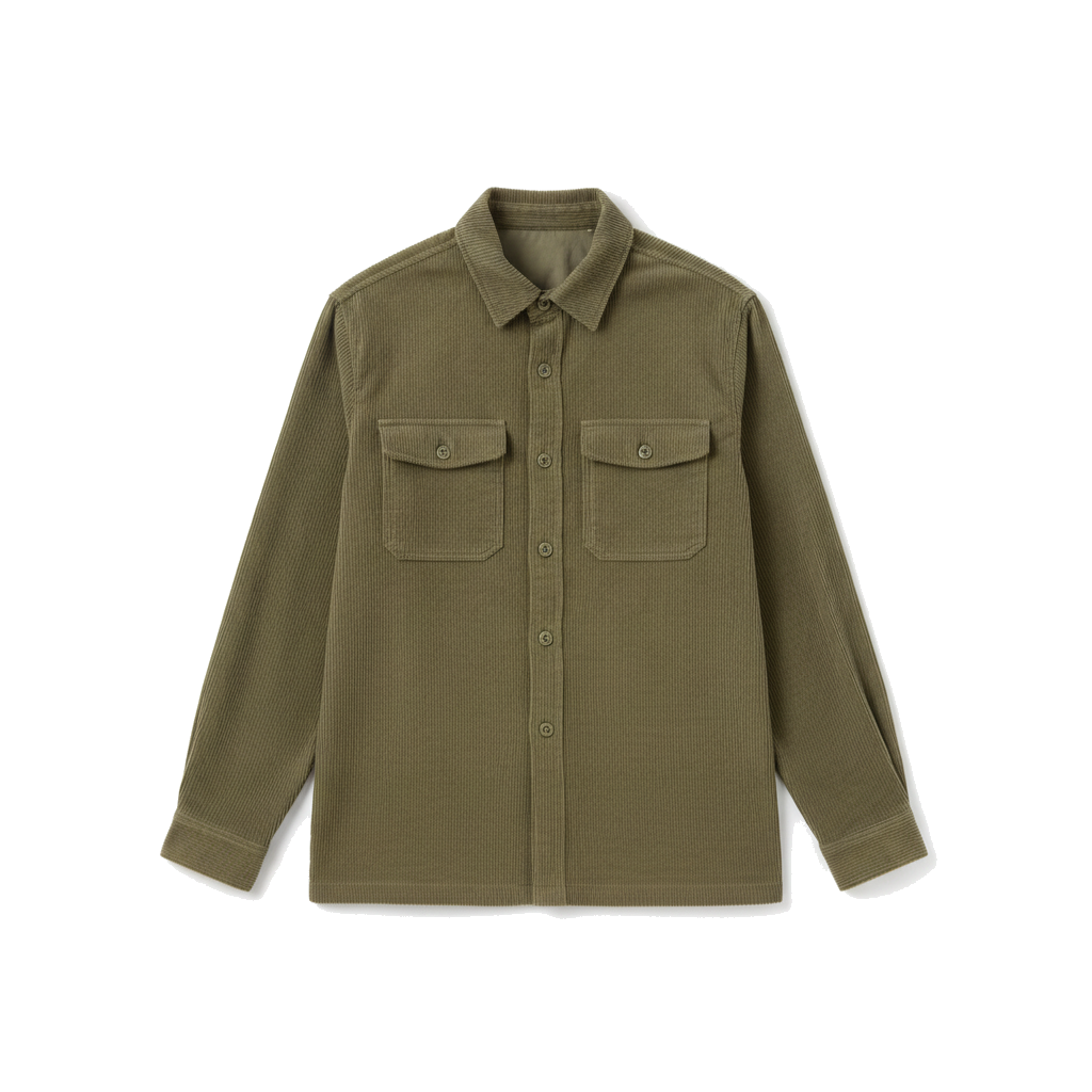 Corduroy overshirt