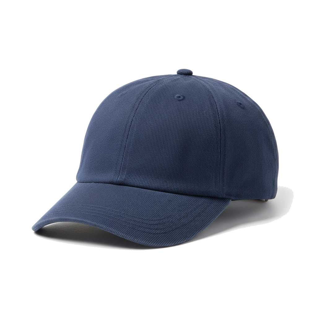 Ribbed cotton cap